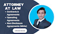 write legal agreement, contract, document, llc operating service, nda