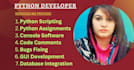 do python coding, coder, automation, tasks, script, scraping, assignment, gui