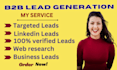 do b2b lead generation for any targeted business