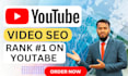 be your youtube video SEO expert