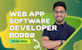 be ai software developer, build website, full stack web application development