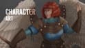 draw your fantasy oc or dnd character illustration