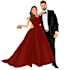 create animated wedding invitation video or caricature wedding invitation video