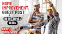 write publish home guest post, SEO, premium guest post