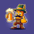 do mascot oktoberfest beer logo design 10 hours