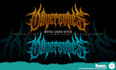 create name with metal logo style