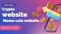 meme coin website crypto website pepe website token website