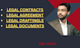 write your legal contract and agreement