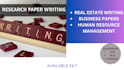 write business and real estate papers