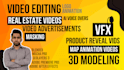 do professional 3d product animation and vfx in blender