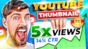 design attractive and eye catchy youtube thumbnail