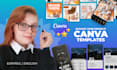 design editable canva templates for any kind of projects