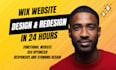 do wix website redesign and wix website design