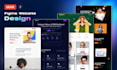 do figma website design, figma design website