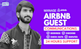 airbnb co host for listing management and guest  communication
