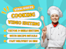 edit cooking video, recipe editing, food footage, reels