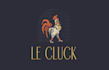looking classically chicken concept logo