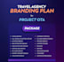 do complete branding guide and setup for travel agency