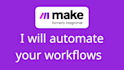automate your processes using make com, integromat, and API
