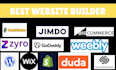 build ecommerce website using weebly website,  godaddy website and duda website