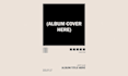 create a printable album poster