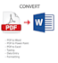 convert pdf file into word file