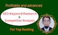 do profitable seo keyword research for google ranking