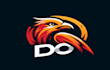 do modern style bird mascot logo design