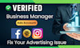 create facebook ads account and business manager