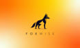 create modern minimalist and negative space logo design