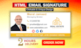 make  HTML clickable email signature