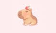 draw cute chibi animal, sticker, mascot