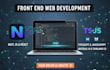 do frontend dev with reactjs, nextjs, typescript, pixel perfect UI