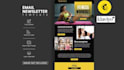 build html email marketing template design