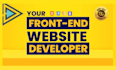 create a business responsive website using html,css,js