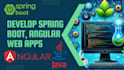 develop java, spring boot, angular web apps and rest apis