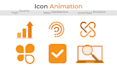 provide custom animated icons for your app