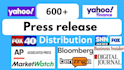 do press release distribution and press release writing , publish press release