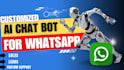 set up the chatbot, bulk sender, whatsapp cloud API