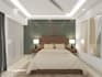 provide photorealistic bedroom 3d visualization