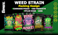 design unique cannabis packaging, weed pouch, cbd mylar bag,
