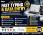 do fast data entry, excel, word, PDF conversion , copy paste