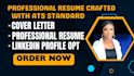write a professional ats data analyst resume cyber security analyst data science