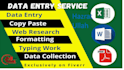 do beautiful book designing, data entry, excell sheets