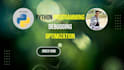 offer python programming, create scripts and performance optimization solutions