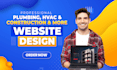 design construction website plumbing hvac website handyman solar roofing website