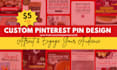 design custom pinterest pins to attract your audience