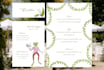 create a custom illustrated wedding menu, drinks menu and place cards