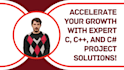 help you with c c plus plus and c sharp programming projects
