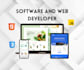build an interactive website using HTML, CSS and javascript